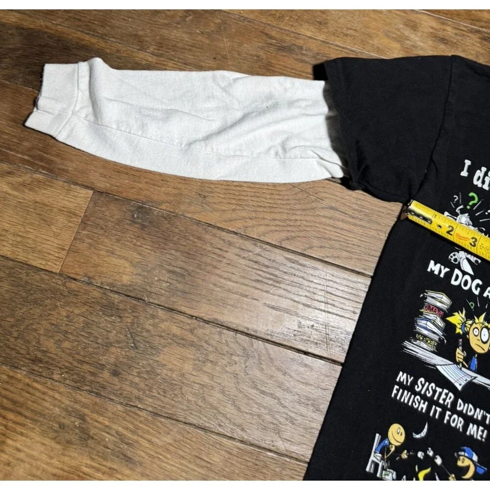 Hybrid Layered Gamer Cyber Punk Cringe Homework 2010's Graphic Top Teens Small